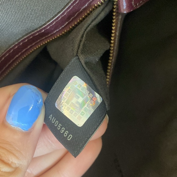 NWT Fendi Womens Purple Leather Bag OS - Picture 14 of 14